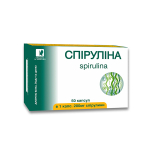 Спіруліна Красота та Здоров'я, капсули по 400 мг, №50