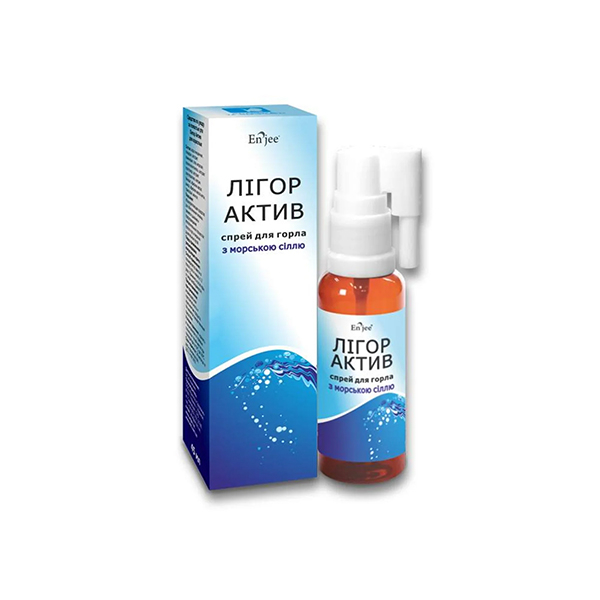 Спрей для горла Лігор Актив для дорослих, 45 мл