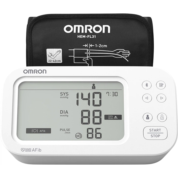 Автоматический тонометр на плечо Omron М6 Comfort AFIB HEM-7380-E (размер манжеты 22-42 см)