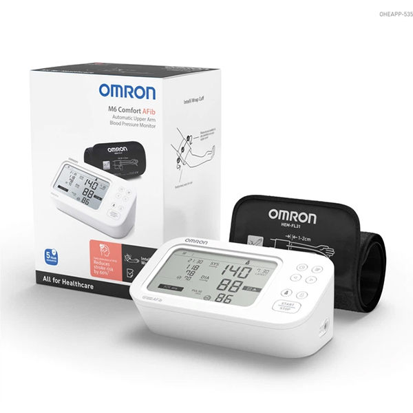 Автоматический тонометр на плечо Omron М6 Comfort AFIB HEM-7380-E (размер манжеты 22-42 см) 2