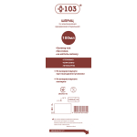 Шприц 3-х компонентный одноразовый стерильный +103R, 100 мл., катетер тип с переходником Luer, без латекса