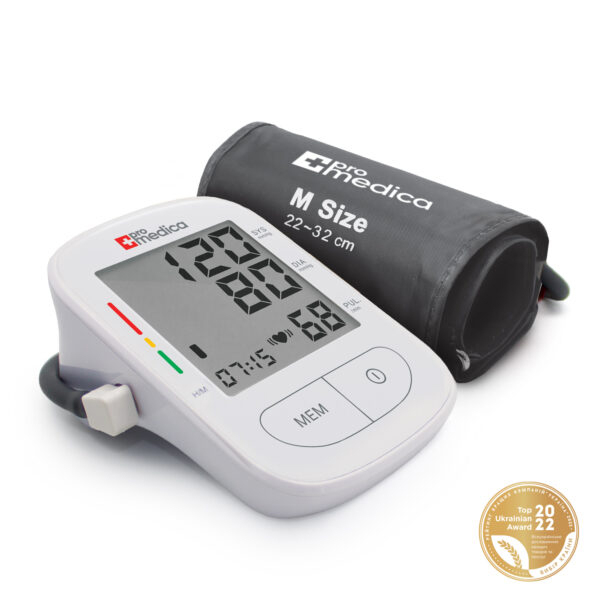 Автоматический плечевой тонометр Promedica Classic (размер манжеты 22–32 см)