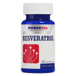 Ресвератрол Powerful Resveratrol, капсулы № 60, контейнер