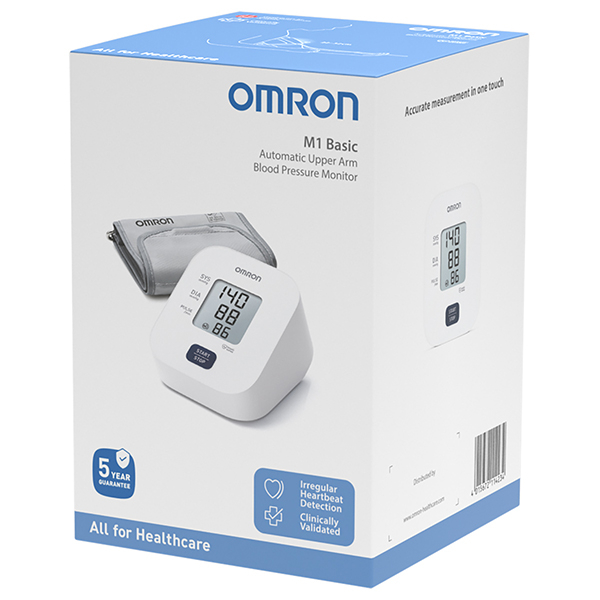 Автоматический плечевой тонометр OMRON M1 Basic HEM-7090-E (размер манжеты 22–32 см) 3