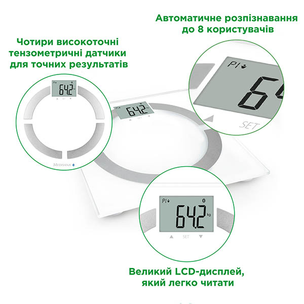 Смарт-весы Medisana BS 444 3