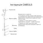 Милиця підлокітна OrtoMed CA851L5 алюмінієва 7