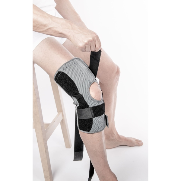 Бандаж на колінний суглоб посилений Knee Brace Long, ORT-90102, Orthoteh (Болгарія) 4