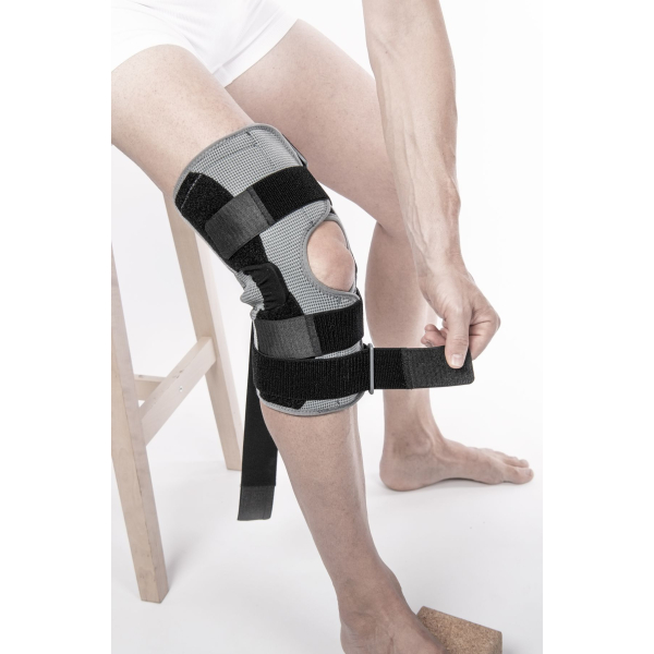 Бандаж на колінний суглоб посилений Knee Brace Long, ORT-90102, Orthoteh (Болгарія) 5