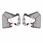 Бандаж для фіксації плечового суглоба Toros-Group, Тип 614 (право- та лівобічний) 4