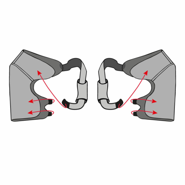 Бандаж для фіксації плечового суглоба Toros-Group, Тип 614 (право- та лівобічний) 4