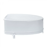 Туалетное сиденье высокое с крышкой KING-15L-00 4