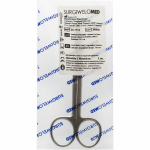 Ножницы операционные 20.1714 с одним острым концом, прямые длинн. 14 см 2
