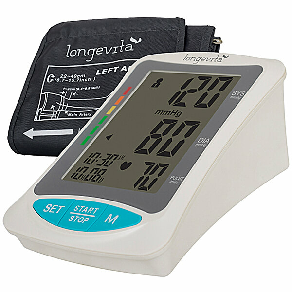 Автоматический тонометр на плечо Longevita BP-103H (размер манжеты 22-40 см) 2 Toros Автоматический тонометр на плечо Longevita BP-103H (размер манжеты 22-40 см) 2