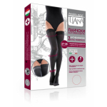 Панчохи антиварикозні лікувальні з компресією 27-36 мм рт. ст. Tiana, 340 DEN, Тип 910 (чорний) 2