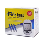 Тест-смужки для електр. вимірювання рівня глюкози в крові №100, Fine test premium