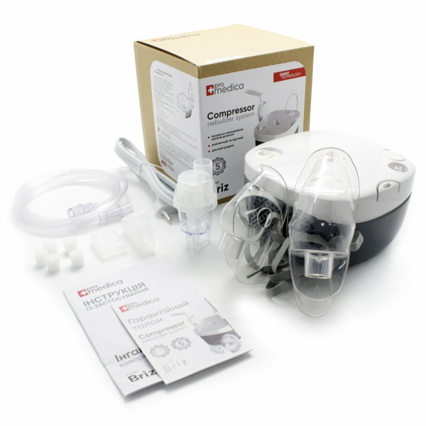 Ингалятор (небулайзер) компрессорный Promedica Briz 3