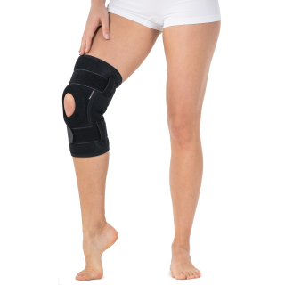 Бандаж для колінного суглоба з ребрами жорсткості неопреновий Toros-Group, Тип 511