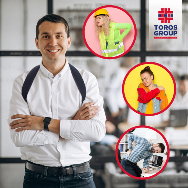 Корсет для коррекции осанки "Грация" Toros-Group, Тип 655 (черный) 2