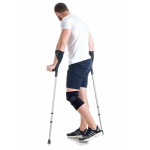 Бандаж для коленного сустава разъемный неопреновый Toros-Group, Тип 515 (черный) 2