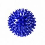 М'ячик масажний, 11863 ПВХ, розмір 8 см, колір блакитний