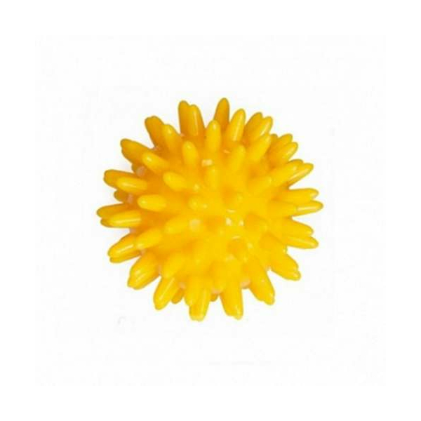 М'ячик масажний, 11861 ПВХ, розмір 6 см, колір жовтий