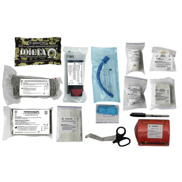 Аптечка медицинская тактическая индивидуальная (исполнение №2) 4