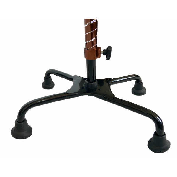 Палиця чотирьохопорна телескопічна зі збільшеною опорою (регульована висота), Тип 1064 4