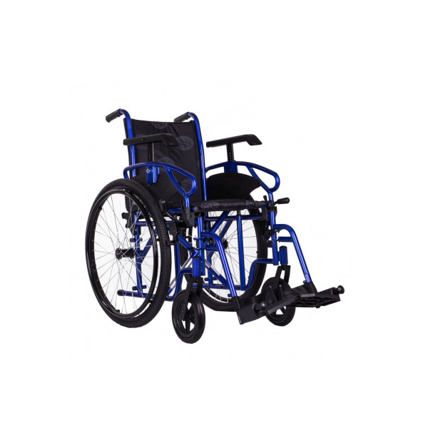Коляска инвалидная "MILLENIUM IV" OSD-STB4 (синий) 3