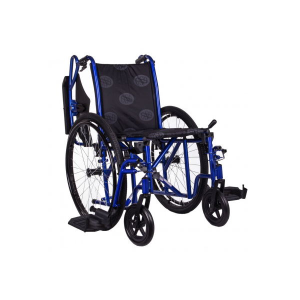 Коляска инвалидная "MILLENIUM IV" OSD-STB4 (синий) 4