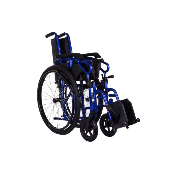 Коляска инвалидная "MILLENIUM IV" OSD-STB4 (синий) 8