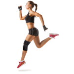 Бандаж (ортез) для колінного суглоба з 4 ребрами жорсткості роз'ємний неопреновий Toros-Group, Тип 518 (чорний) 3