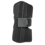 Бандаж (ортез) для колінного суглоба з 4 ребрами жорсткості роз'ємний неопреновий Toros-Group, Тип 518 (чорний) 6
