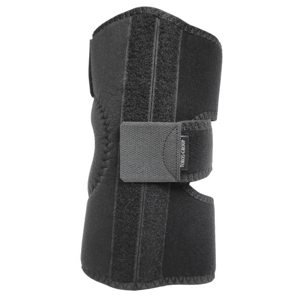 Бандаж (ортез) для колінного суглоба з 4 ребрами жорсткості роз'ємний неопреновий Toros-Group, Тип 518 (чорний) 6