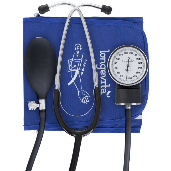 Механічний тонометр Longevita LS-5 (розмір манжети 24-36 см) 2
