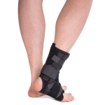 Бандаж (ортез) для гомілковостопного суглоба жорсткий Toros-Group, Тип 415 (чорний) 2