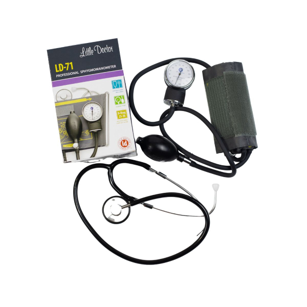 Механічний тонометр Little Doctor LD-71 (розмір манжети 25-36 см) 3 Toros Механічний тонометр Little Doctor LD-71 (розмір манжети 25-36 см) 3