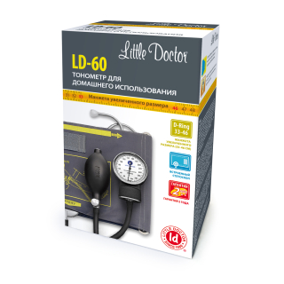 Механический тонометр Little Doctor LD-60 (размер манжеты 33-46 см)