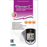 Глюкометр Element (25 тест-смужок у комплекті)