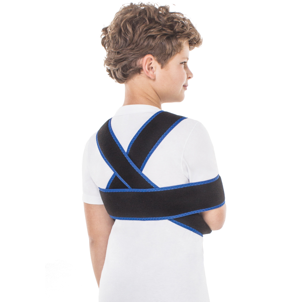 Бандаж на плечевой сустав "повязка Дезо" детский Toros-Group, Тип 612-0 (черный) 2
