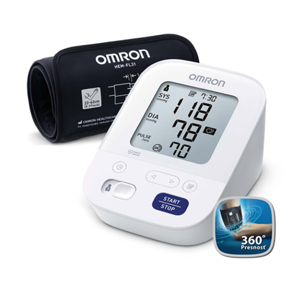 Автоматичний тонометр на плече Omron М3 Comfort HEM-7155-E (розмір манжети 22-42 см) 3 Toros Автоматичний тонометр на плече Omron М3 Comfort HEM-7155-E (розмір манжети 22-42 см) 3