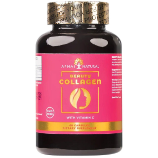 Beauty Collagen з вітаміном С Apnas Natural 600 мг, 60 капс.