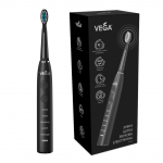 Електрична звукова зубна щітка Vega VT-600B (Чорна)