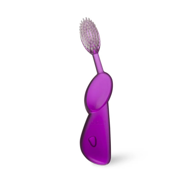 Зубна щітка для лівші м'яка Radius Big Brush (Фіолетова)