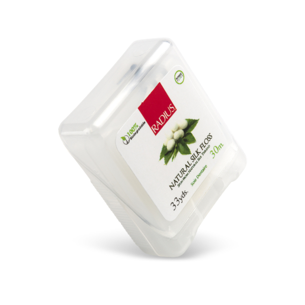 Зубна нитка органічна біологічна розкладна шовкова Radius, 30 м 2 Toros Зубна нитка органічна біологічна розкладна шовкова Radius, 30 м 2