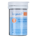 Тест-смужки Longevita Family (50 шт) 5 Toros Тест-смужки Longevita Family (50 шт) 5