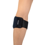 Бандаж на локтевой сустав для синдрома "Локоть теннисиста" универсальный Toros-Group, Тип 601 (черный) 2