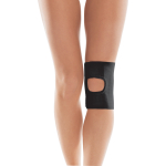 Бандаж для колінного суглоба з відкритою чашечкою Toros-Group, Тип 513 (чорний), р.2