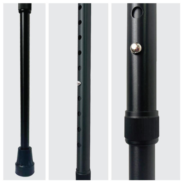 Милиця ліктьова, рукоятка м'яка GB-712 Toros-Group, Тип 1081 (чорний) 3