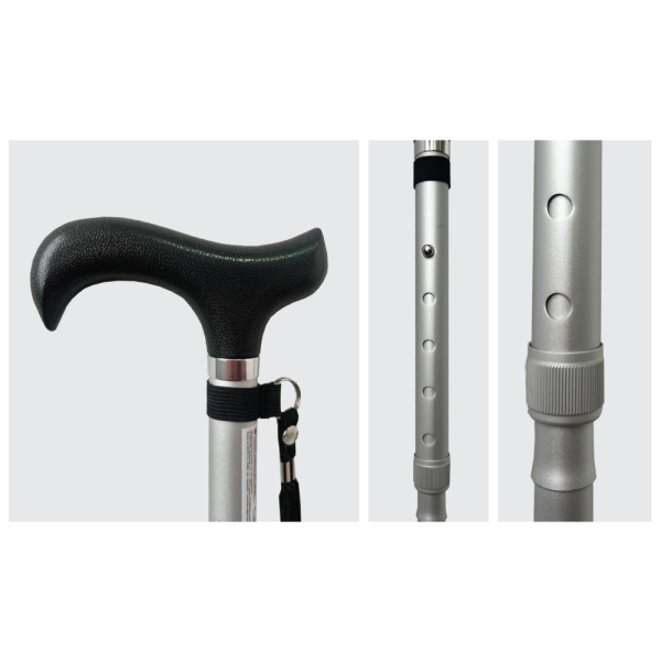 Палиця алюмінієва легка GB-820 Toros-Group, Тип 1085 (коричневий) 2