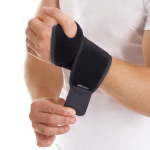 Бандаж для променево-зап'ясткового суглоба неопреновий універсальний Toros-Group, Тип 500 (чорний) 2